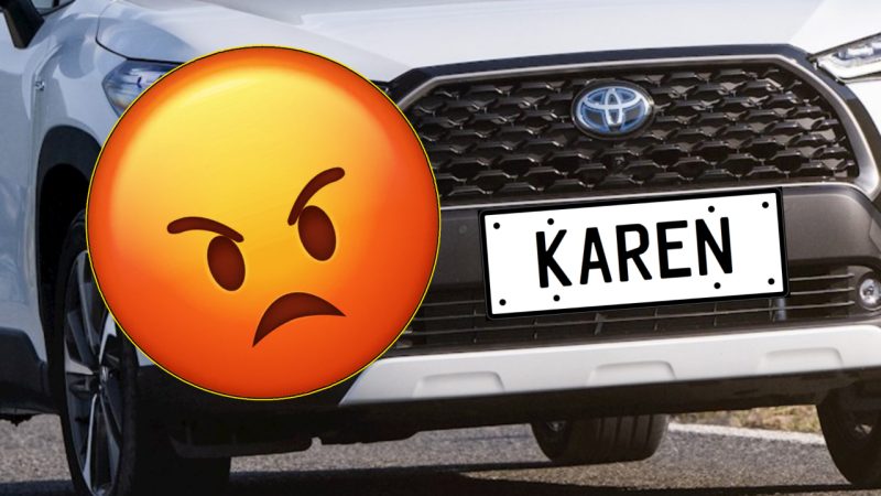 Kiwi Karen cranky after another Karen complained about her custom 'KAREN' number plate