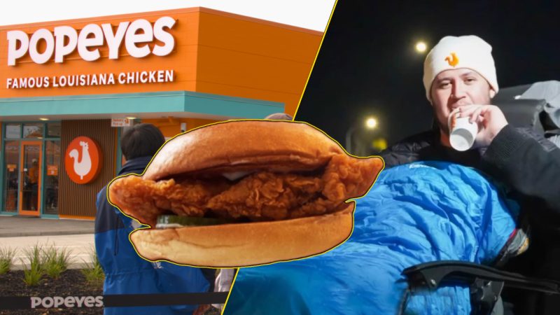 We asked a fella who camped overnight to be Popeyes NZ's first customer: Was it worth the wait?