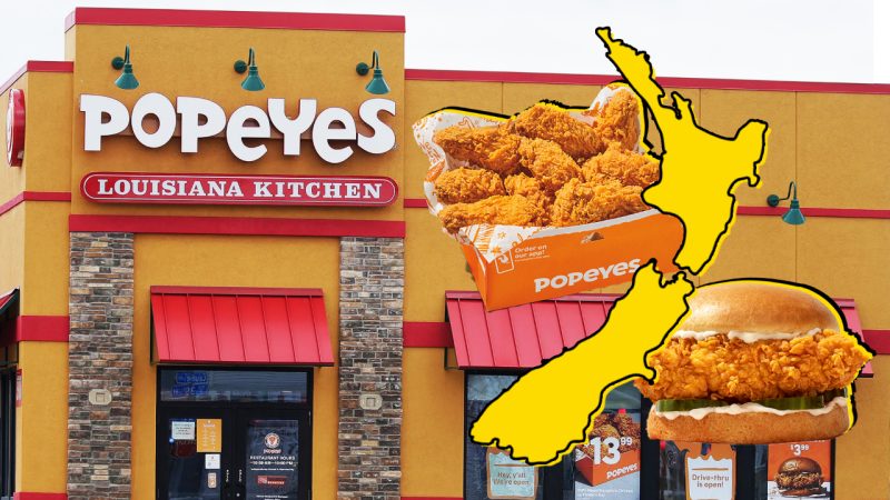 The first Popeyes Fried Chicken store in NZ now has an official opening date so lesh to the go