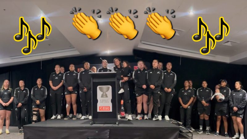 'Is it fair to have two talents?': NZ Black Ferns blow fans away with viral post-match waiata