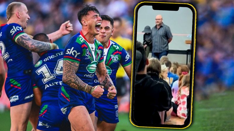 Kiwi school principal uses NZ Warriors' shock win in unique lesson for tamariki