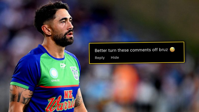 Shaun Johnson shares 'savage' comments he's copping from Warriors fans, along with a warning