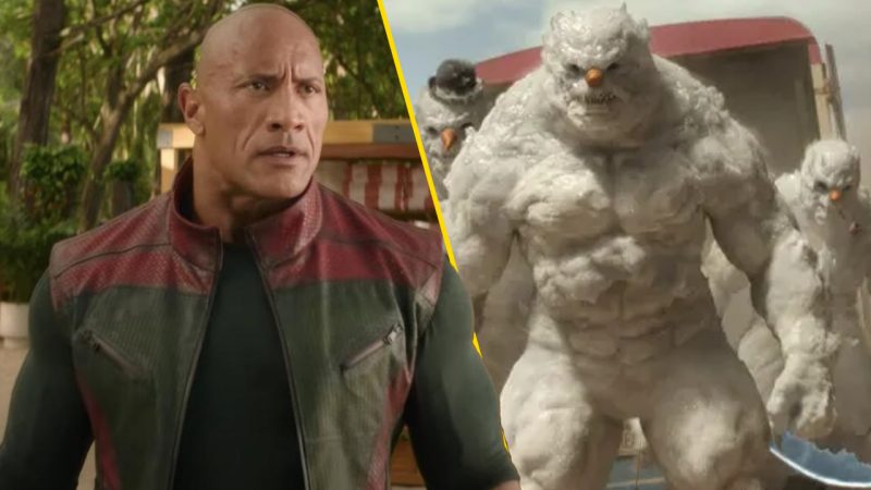 WATCH: The Rock fights killer snowmen in trailer for 'ridiculous' new Santa kidnapping movie