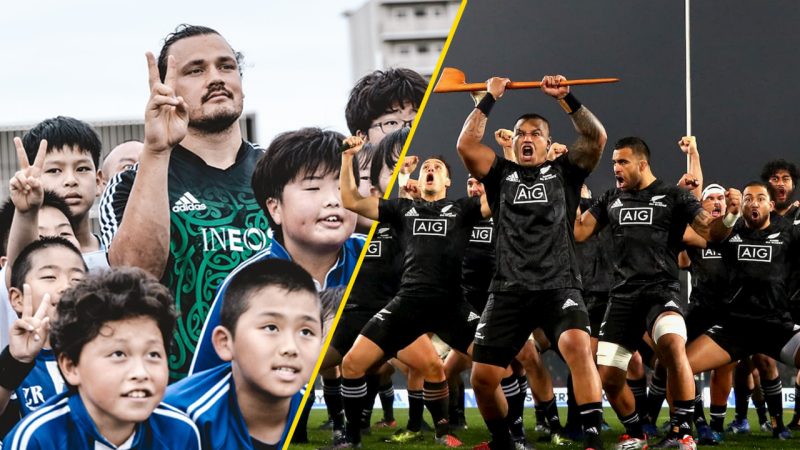 Māori All Blacks training with kids in Japan is the most wholesome thing you’ll see today