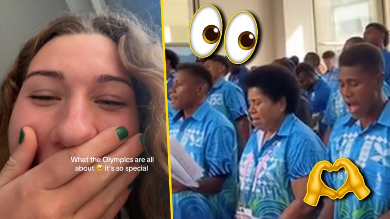 'Wholesome': International athletes wowed by Fiji's 'beautiful' song echoing at Olympic village