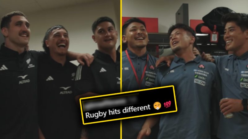 'This is rugby': Māori All Blacks share wholesome as moment with Japan in post-match waiata