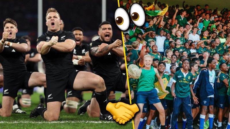 WATCH: South African students make cheeky dig at All Blacks in HUGE Springboks rugby chant