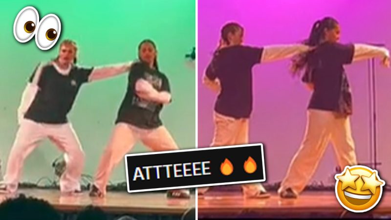 'Y'ALL ATE THAT UP': Kiwi teen dance duo go viral for unreal performance at school talent quest